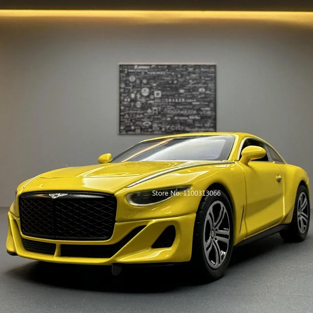 

1/32 Mulliner Bacalar Alloy Car Model Toy Metal Diecasts Model Super Sport Car with Light and Sound Vehicle Toy for Child Gifts