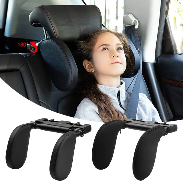 Reposacabezas de coche para niños y adultos, almohada de apoyo ajustable  para el cuello, reposacabezas de viaje para dormir, 360 ° - AliExpress