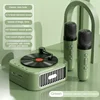 Mini Bluetooth Speaker Retro Mini Speaker Wireless High Sound Quality Subwoofer Audio 4