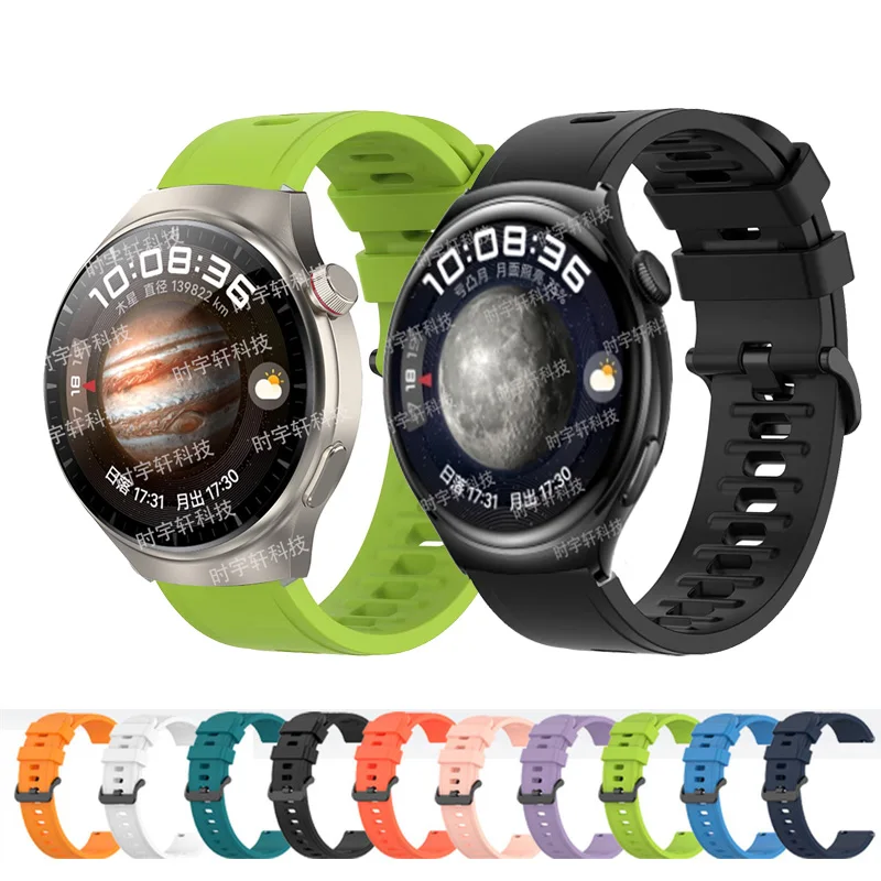 Per Huawei Watch 4 Pro Smartwatch Strap 22Mm Cinturino Sportivo In Silicone Per Huawei Gt 3 46Mm/Gt 2 Pro/2E/Gt3 Se/Runner Bracciale