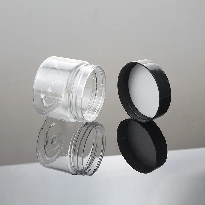50 Botes Vacíos De Plástico Transparente 3g - Ideales Para Muestras De Crema, Bálsamo Labial Y Viaje
