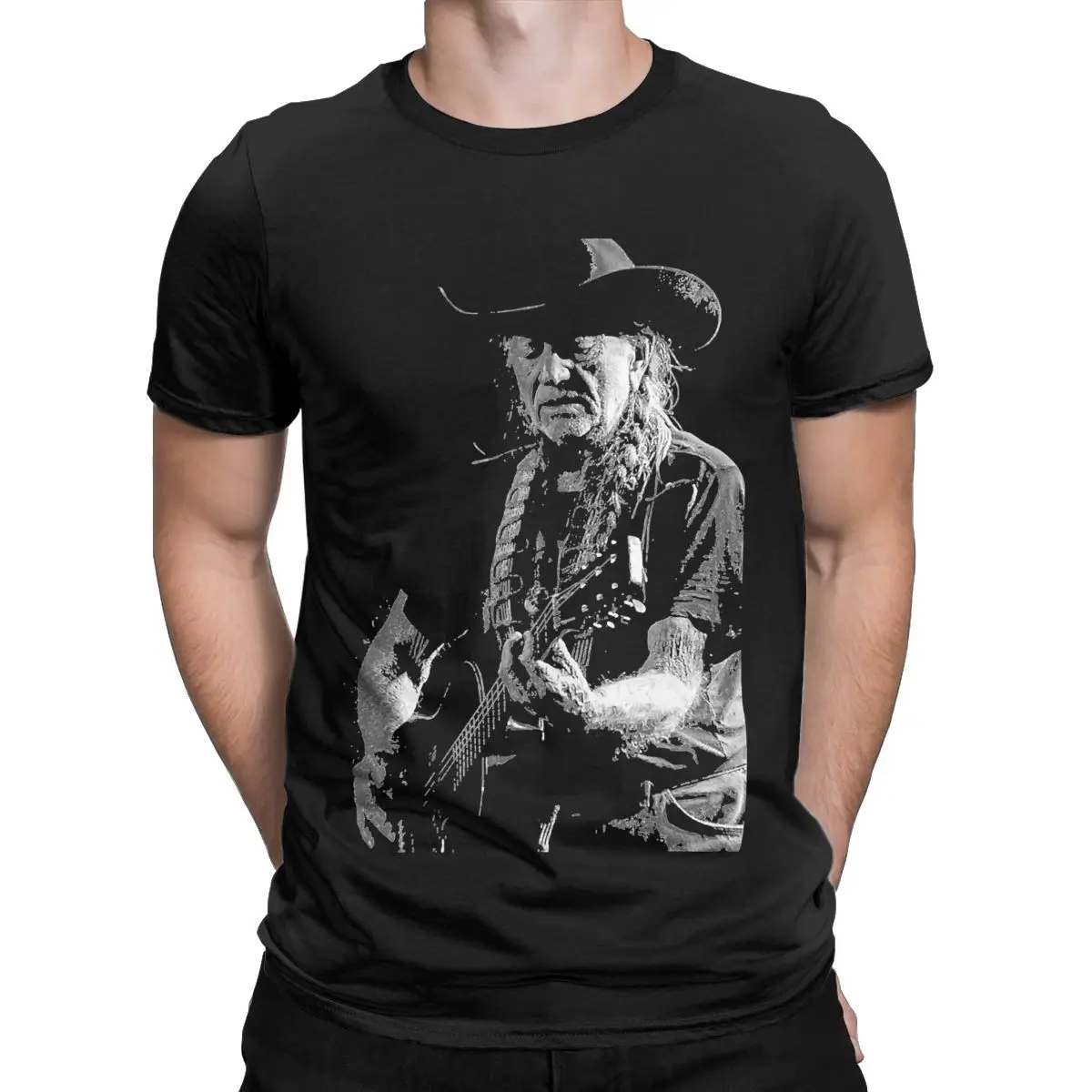 Футболка Мужская/женская с принтом музыки, из чистого хлопка