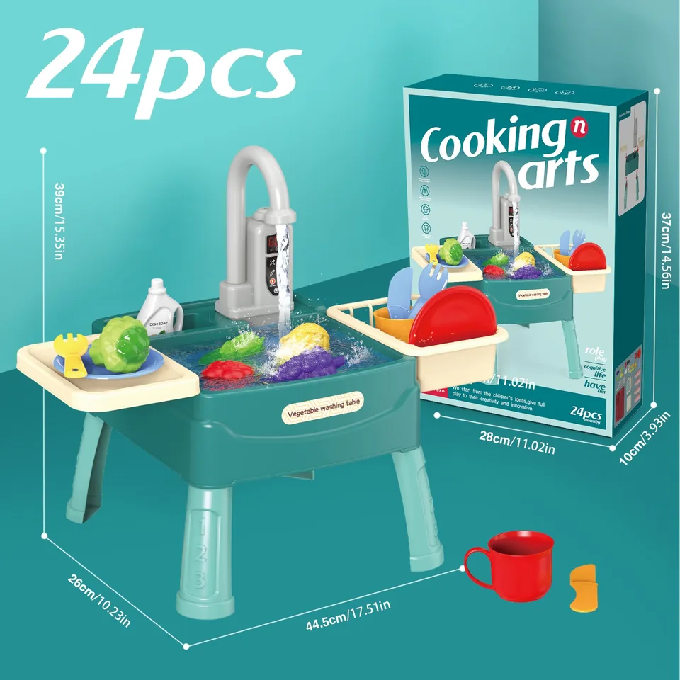 PlaySink Kinder Wasbak - Interactieve Speelgoed Wasbak