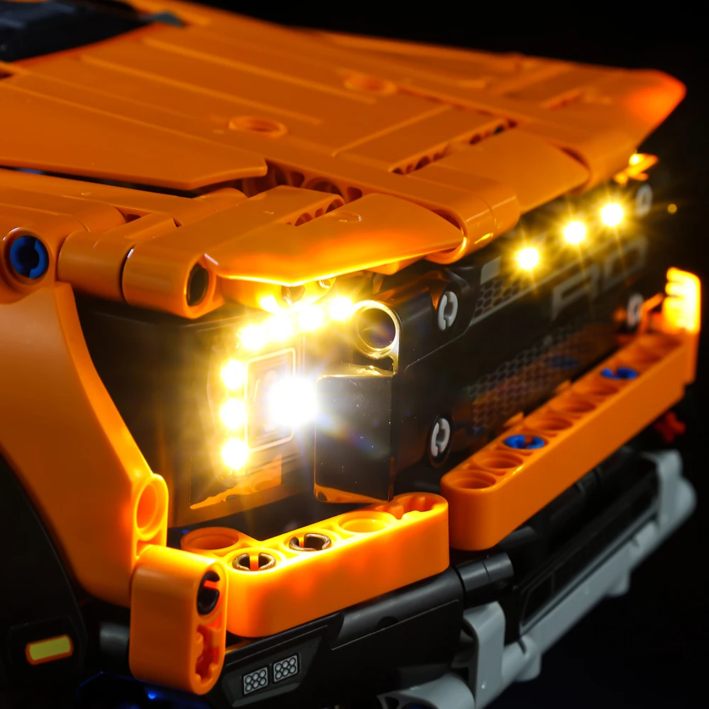 Led Light Kit Building Blocks F-150 Raptor Pickup Car For LEGO Technical 42126(Only Light Kit Included)