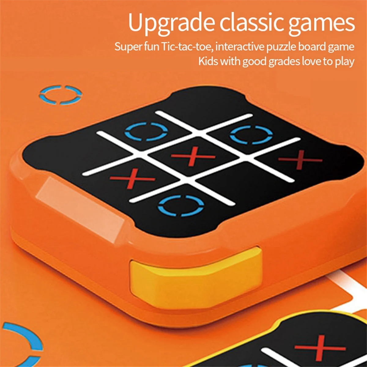 BAAU 3-in-1 TIC--TOE BOLT Chess Puzzle Game Console-Educational Toy for Memory Enhancement, Suitable for Kids and Adults