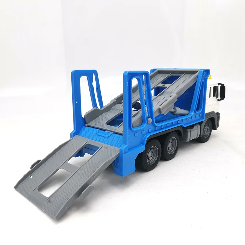 Kids Truck Toy with Hook and Car Transport Truck Crane Toy with Light&Sound  for Boys and Girls