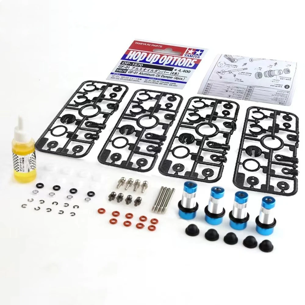 

Metal Shock Absorber Oil Dampers 54670 For Tamiya WR-02 GF-01 G6-01 XV-01 WR02 GF01 G601 XV01 1/10 RC Car Upgrade Parts