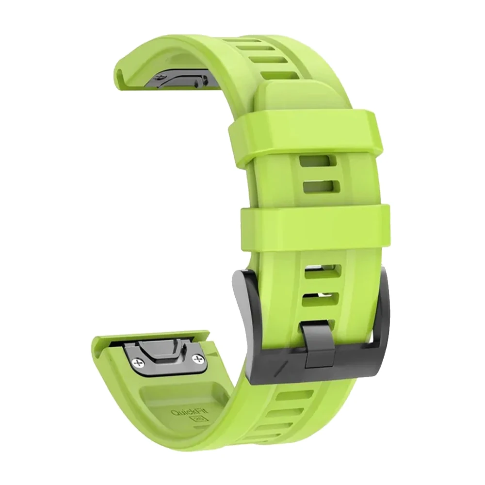 Two-Tone Silicone QuickFit Watch Band Strap Bracelet