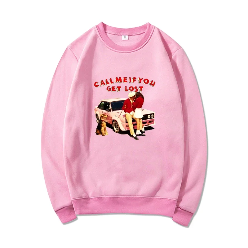 Tyler Creator Album Printed Round Neck Sweatshirt Autumn and Winter Men Women Fashion Trend Casual Long Sleeve Sweatshirt