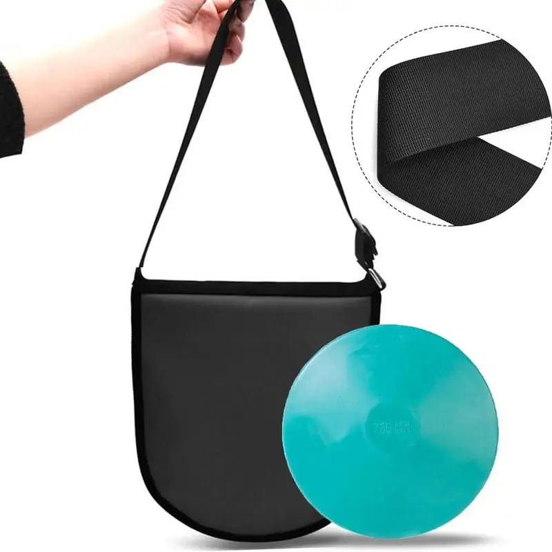 Shot Put Bag Adjustable Shot Put Ball Discus Carrying Bag Oxford Cloth Portable Storage For Athletes