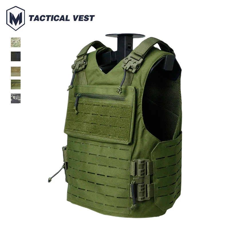 

Military Tactical Vest Hunting Plate Carrier Adjustable Molle Vest Outdoor Protective Vests Airsoft Paintball CS Equipment