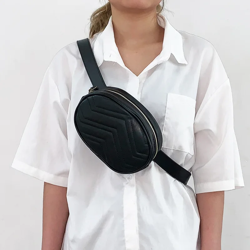 Casual Bags For Women Chest Bag Zipper Banana Design Waist Bag 2023 New Fashion Fanny Pack Leisure Travel Crossbody Packs