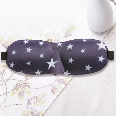 3D Sleep Mask Natural Sleeping Eye Mask Eyeshade Cover Shade Eye Patch Women Men Soft Portable Blindfold Travel Eyepatch