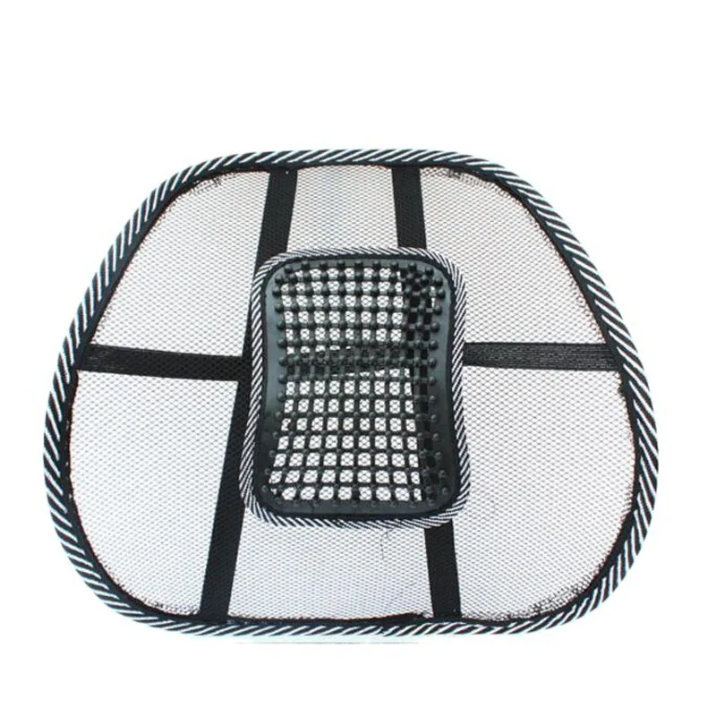 Car Summer Cool Breathable Leather Nails Back Massage Cushion Back Seat Cushions Office Seat Cushions Car Interior Supplies car seat cushion car back cushion car cushion