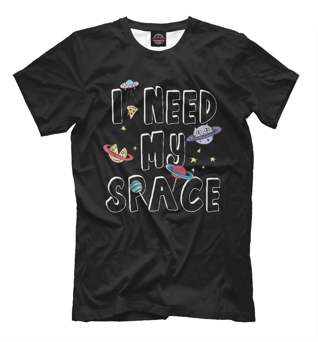Футболка I Need My Space Космос |