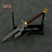 16cm Jujutsu Kaisen Weapon Fushiguro Toji Lance Special Charm Anime Peripheral Metal Weapon Model Samurai Sword Gifts Toys Boys 2