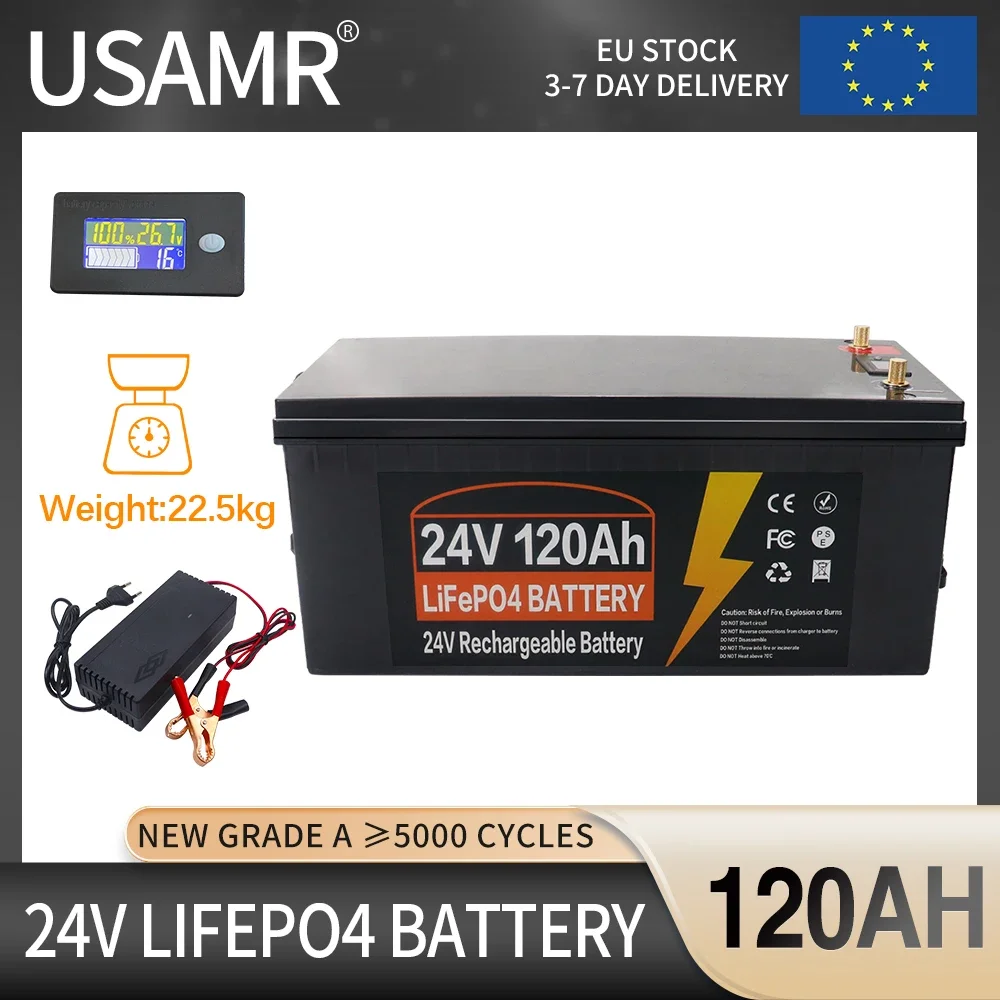 12V-24V-300Ah-200Ah-100Ah-50AH-Built-in-BMS-Lithium-Iron-Phosphate ...