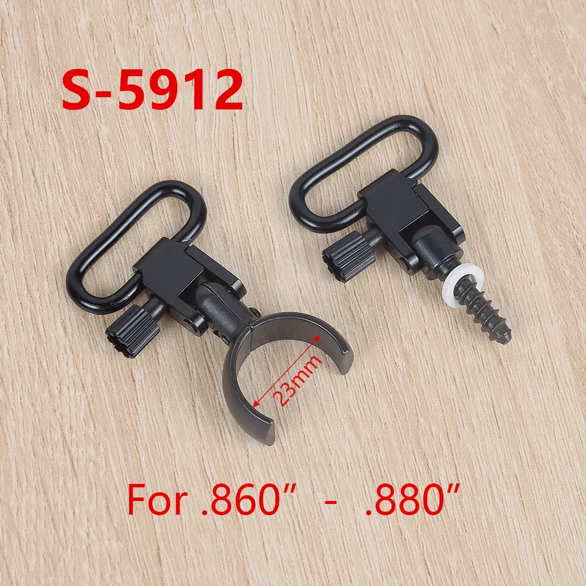 Hunting Metal Quick Detachable Sling Swivels Adapter Set For Rifle Shotgun Mossberg 500 Remington 870 20GA 12GA S-5932