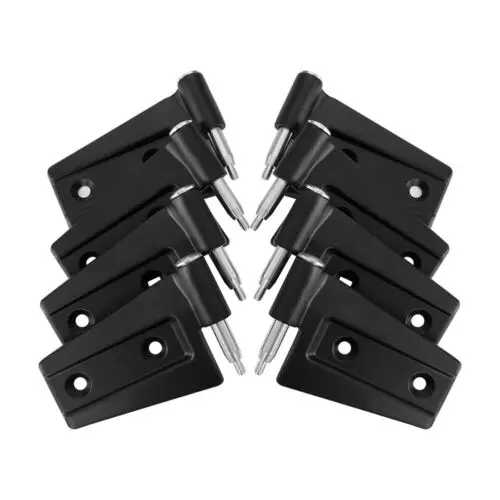 

8Pcs Stainless Steel Door Hinge Kits For Jeep Wrangler JK 2007-2018