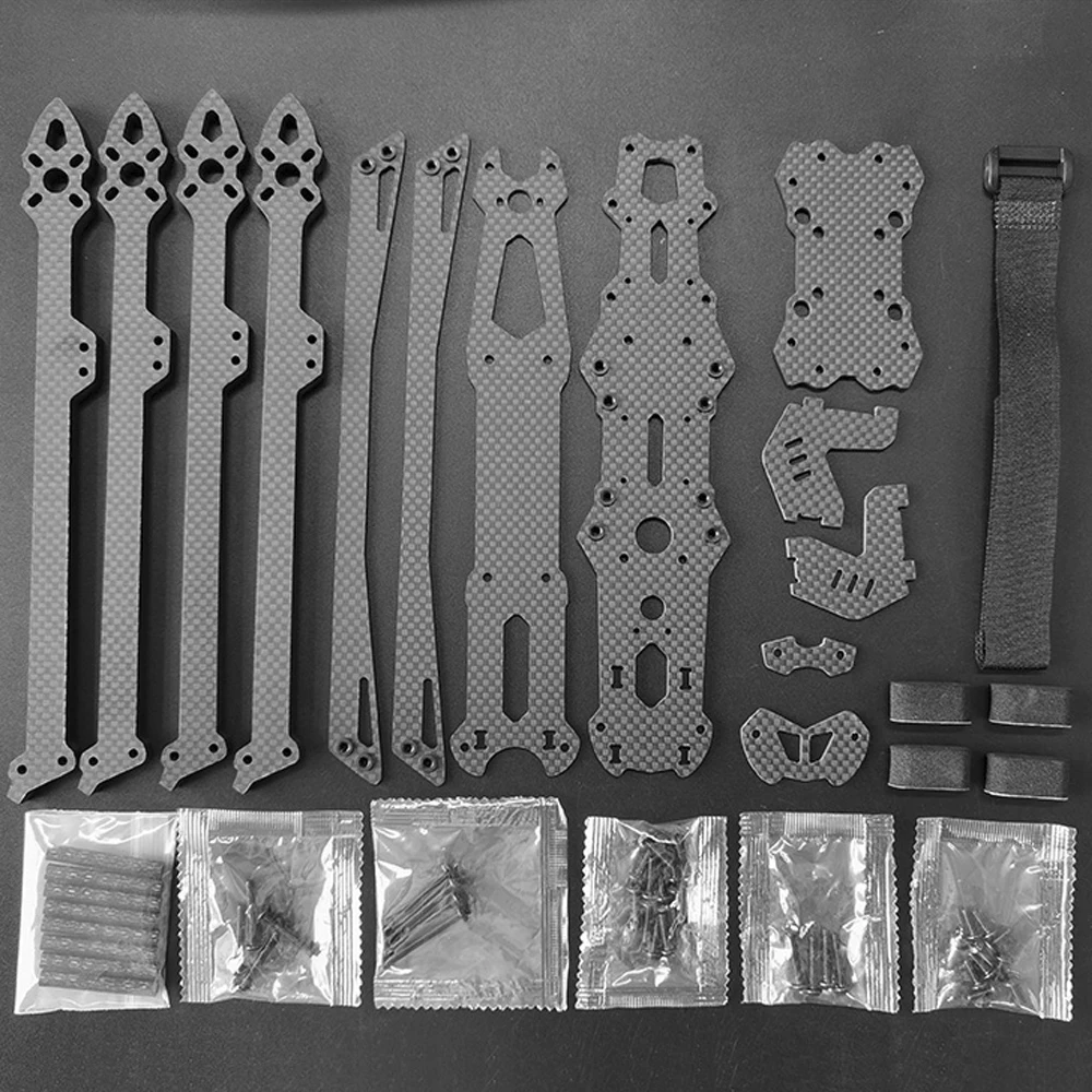 카본 파이버 V2,7인치, 8인치, 9인치, 10인치 H형 타입 FPV 수입업자용 프레임 MARK V2