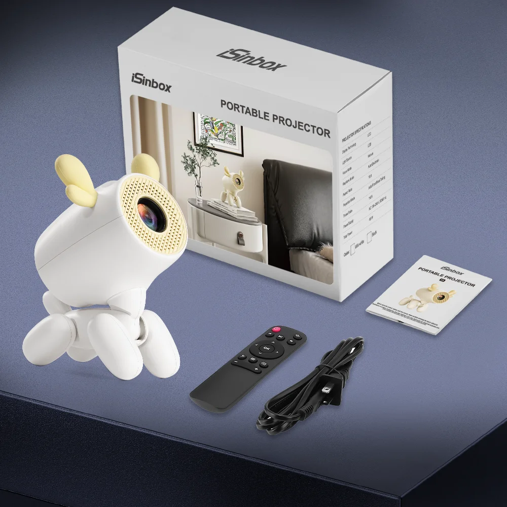 Contenu du coffret projecteur iSinbox