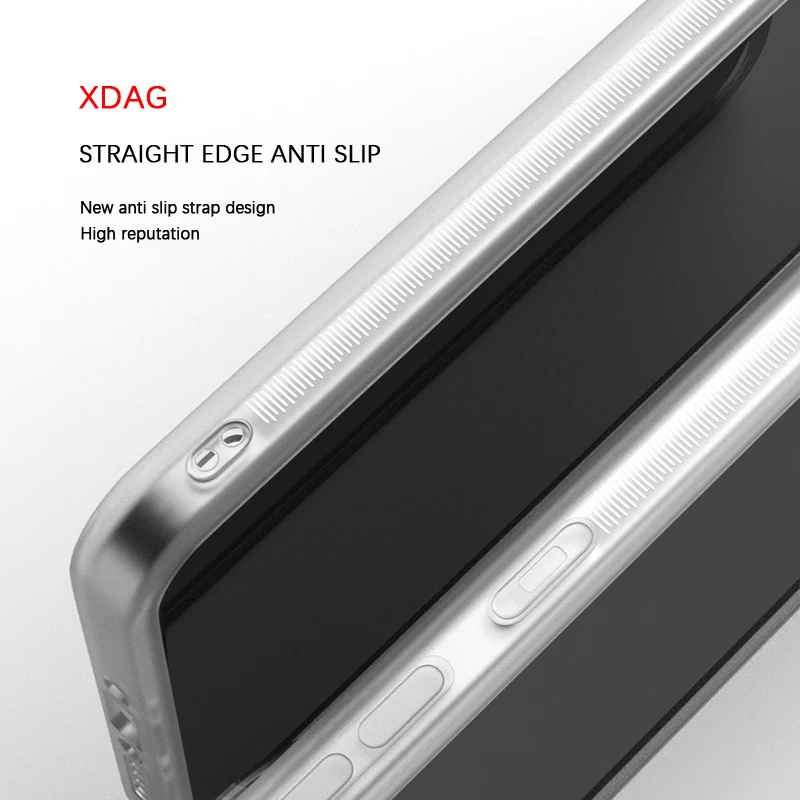 Translucent Soft Silicone Phone Case with Lens Protector Film