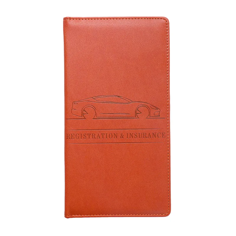 Universal Führerschein Auto Registrierung Versicherung Halter Aufbewahrungstasche Leder Kreditkarteninhaber Fahrzeug Handschuhfach Organizer – Detail 5