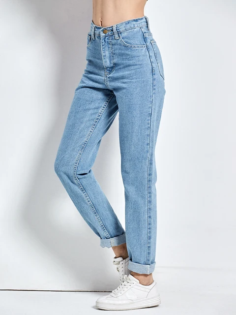 2022 Harem Pants Vintage High Waist Jeans Woman Boyfriends Women's Jeans Full Length Mom Jeans Cowboy Denim Pants Vaqueros Mujer 4