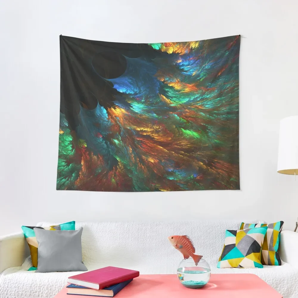 

Color Explosion Tapestry Art Mural Hanging Wall Aesthetic Room Decor Tapestry