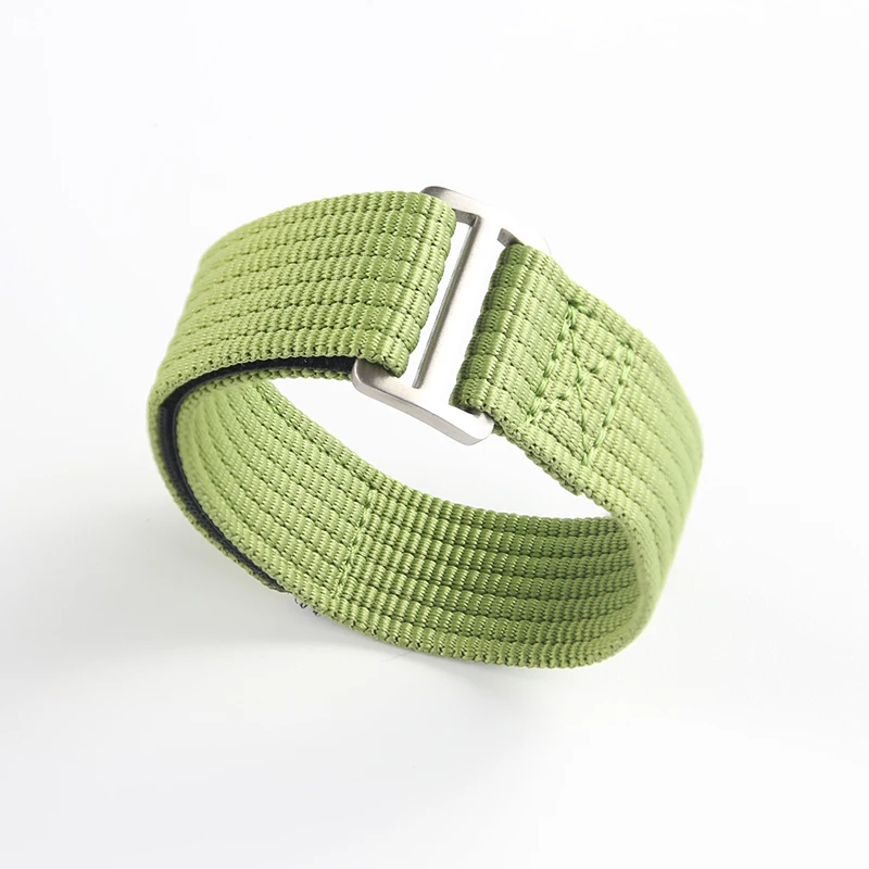 Premium Washable Nylon Nato Loop Strap – Sporty & Comfortable Watchband Bracelet