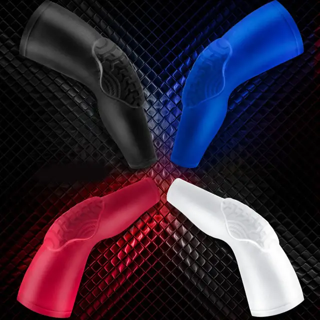 Outdoor Cycling Knee Pads Spandex Material Long Basketball Leg Sleeve Compression Sports Protective Gear For Fitness Exercise 5