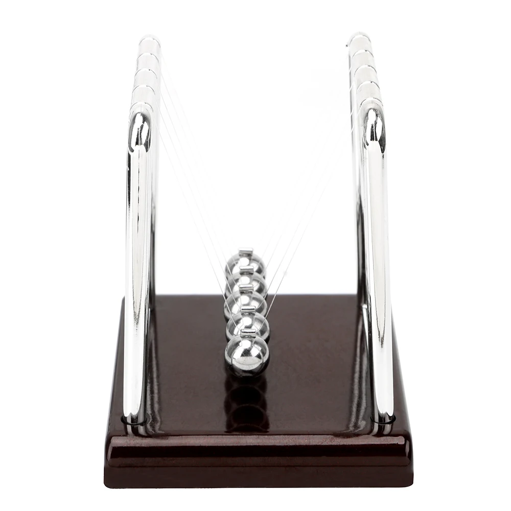 Newton's Cradle Physics Science Pendulum Steel Balance Ball Desk Table Decor Newton Ball Metal Pendulum Ball