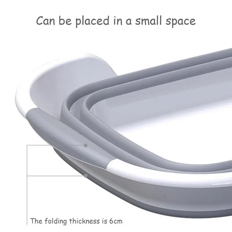 Foot Bath Bucket Toilet Sitz Bath Basin Hair Washing Basin Portable Ice Bath Tub Inflatable Bathtub Folding Pet Bath Tub With Drainage Hole