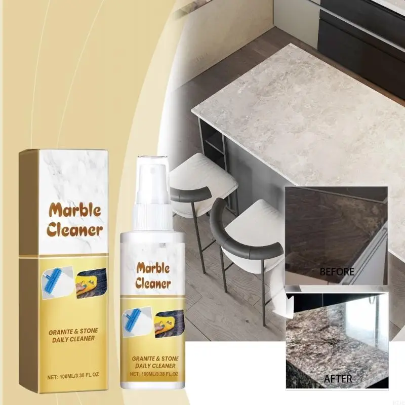 3Pack Marble Maintenance Cleanser, 100ml, NonIrritating Formula for Daily Use