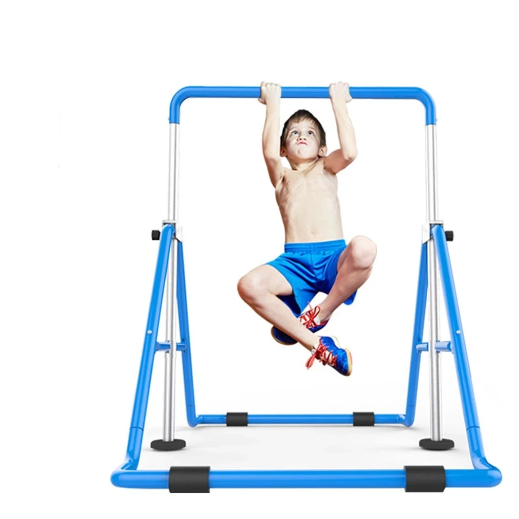 Safety Children's Fitness Gymnastics Bar Toy Children Uneven Bars Height Adjustable Horizontal Bar Gym Bench Adjustable