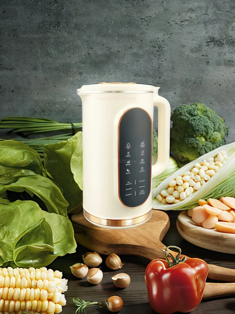 Description Picture 2 of item1500ML Soy Milk Machine Electric Juicer Blender Nut Milk Maker Kitchen Breakfast Wall Breaker With 10 Blade