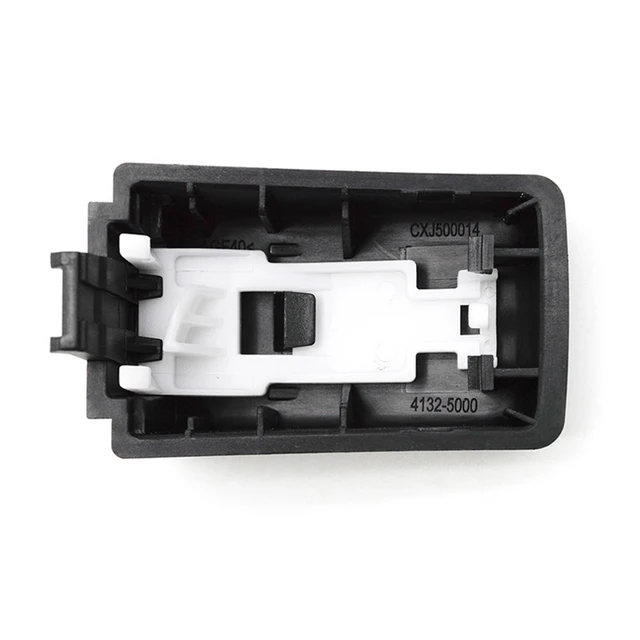 4 Copritura Maniglia Porta Per Land Rover - Nera Lucida, Ricambio Esterno