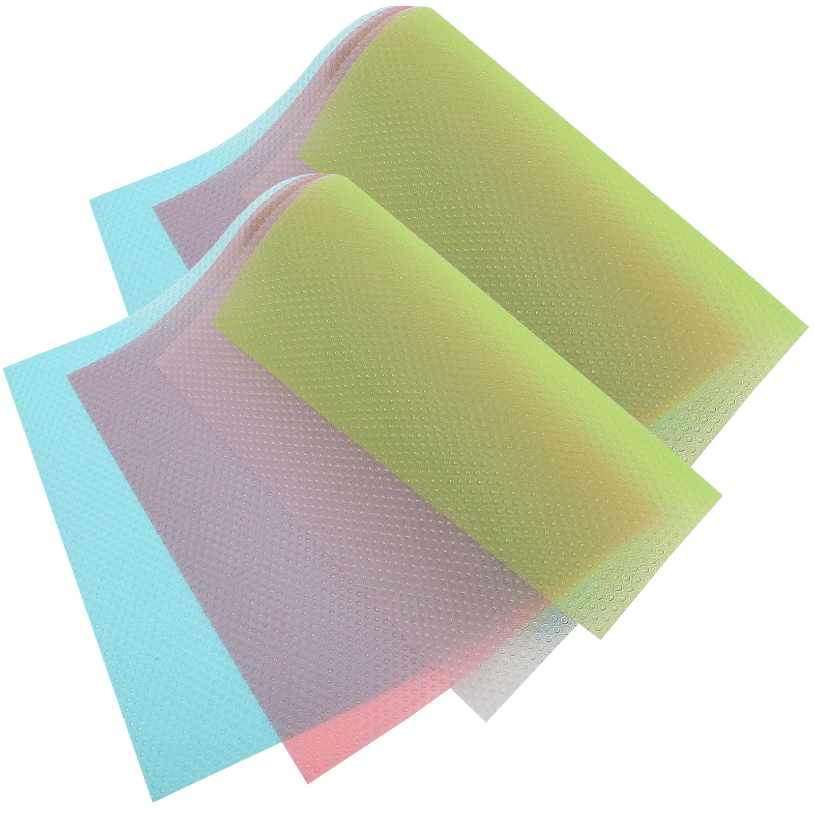 

8 Pcs Kitchen Mat Desk Shelves Top Gadgets Liners Refrigerator Mats Cabinets Eva Fridge Shelf