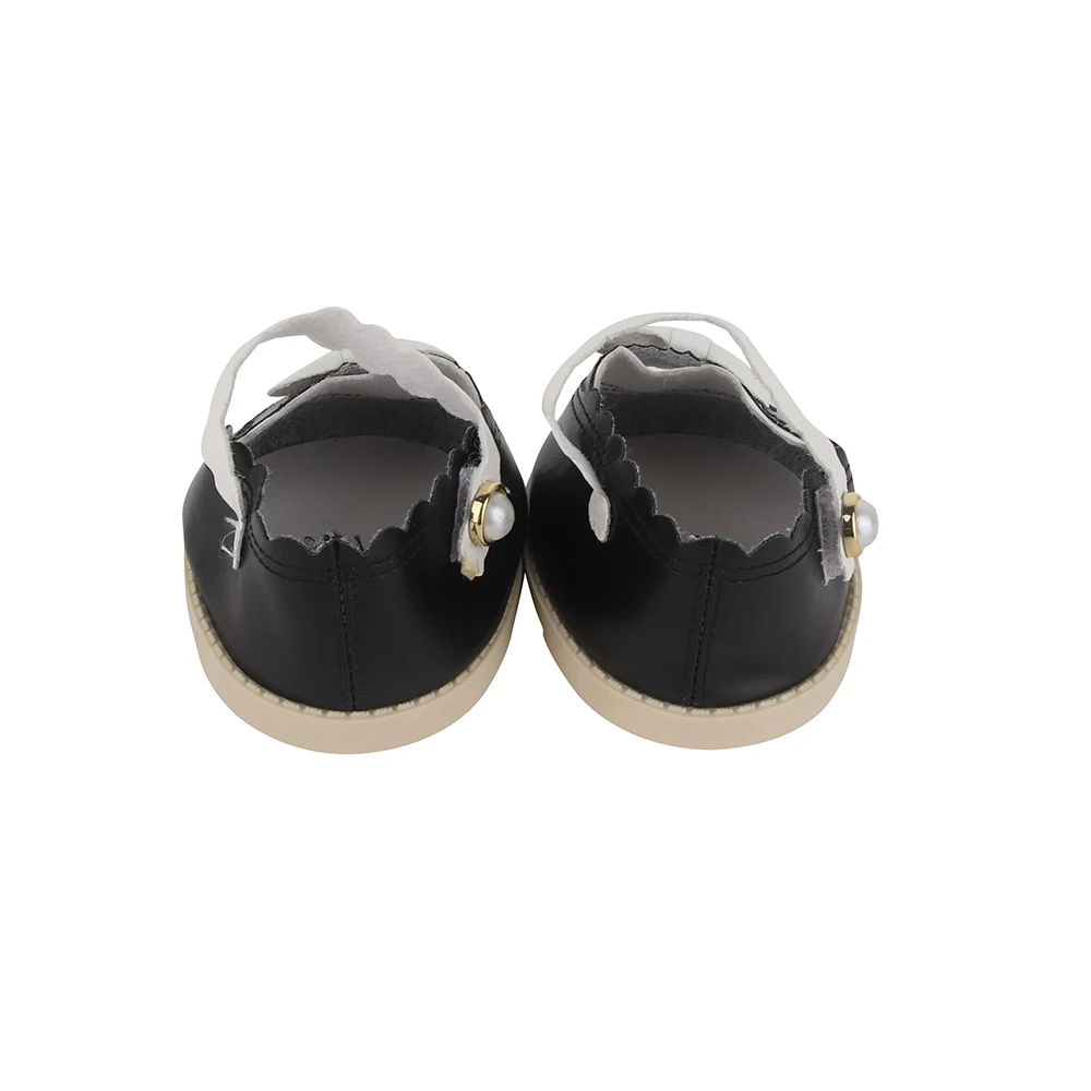 8.5cm Bow Princess Doll Shoes Pink Pu Leather Cute Shoes For StellaLo Doll 1/3 BJD Toy Bear Plush Toys' Shoes Accessories