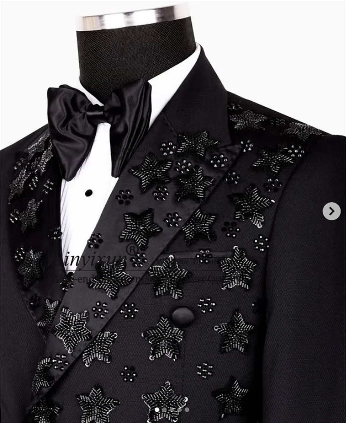 Men Suit Tuxedos 2 Pieces Sets Groom Blazers