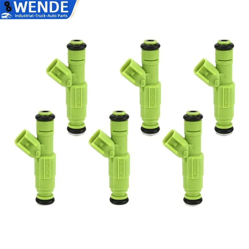 Injecteurs Carburant Pour Jeep Cherokee/Grand Cherokee 4.0L (1987-1998) - Lot De 6, Bosch 0280155710, 4 Trous