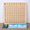 Montessori Multiplication Wooden Board Game Kids Learning Educational Toys 99 Multiplication Table Math Addition Teaching Aids 4