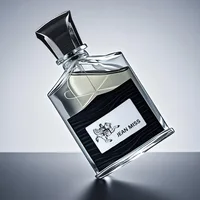 Long-lasting Fragrance Aventu Perfume and Silvery Mountain Water Vaporisateur Spray 50ML Ocean-scented Men's Perfume