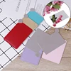 1 x stainless steel mirror with carry sleeve Card Pocket Mirror Makeup Portable Travel Stainless Steel Unbreakable 1