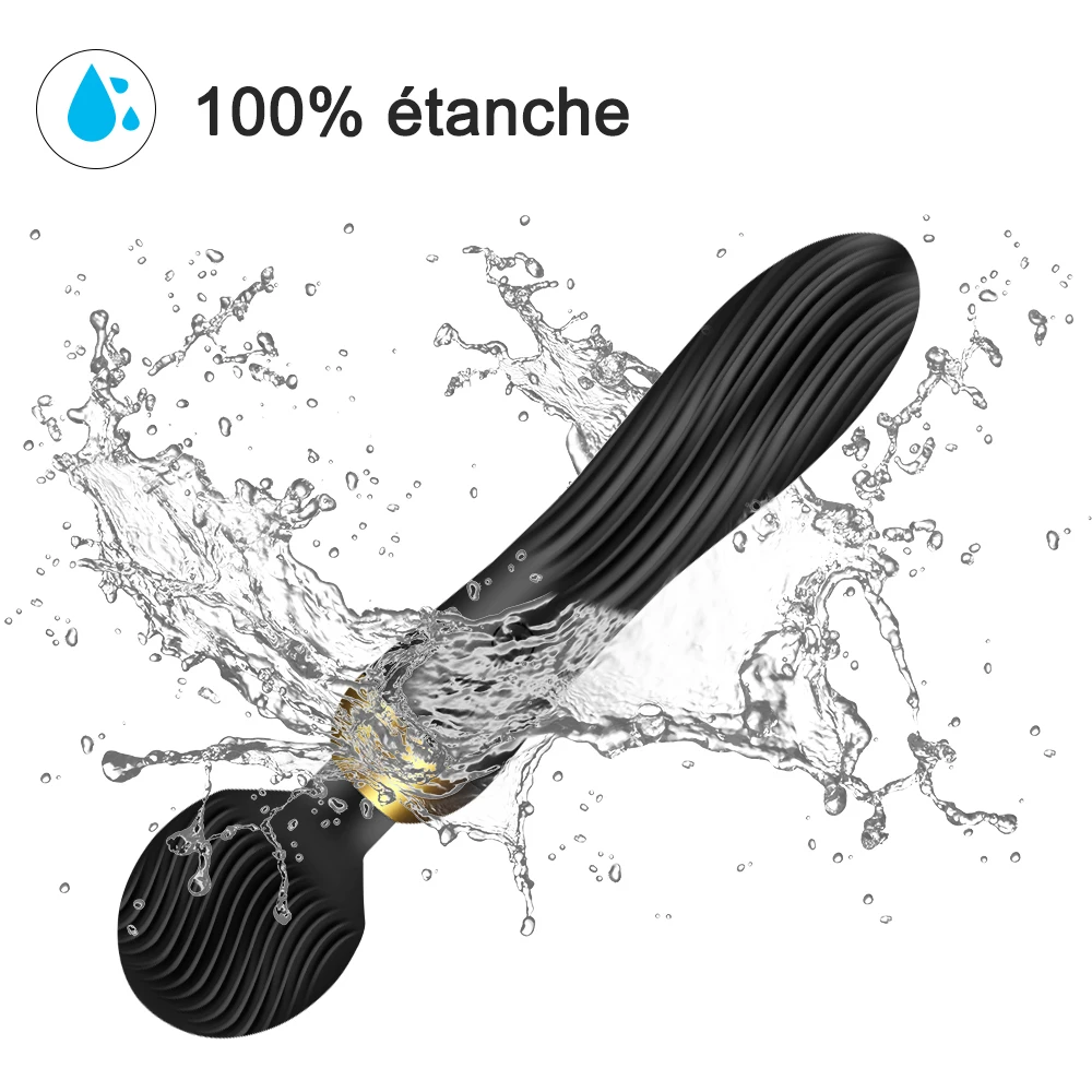 Dildo 18 Speed Vibrator Female Powerful 2 Motors AV Magic Wand Clitoris s Stimulator Adults Goods Se_voghion.com