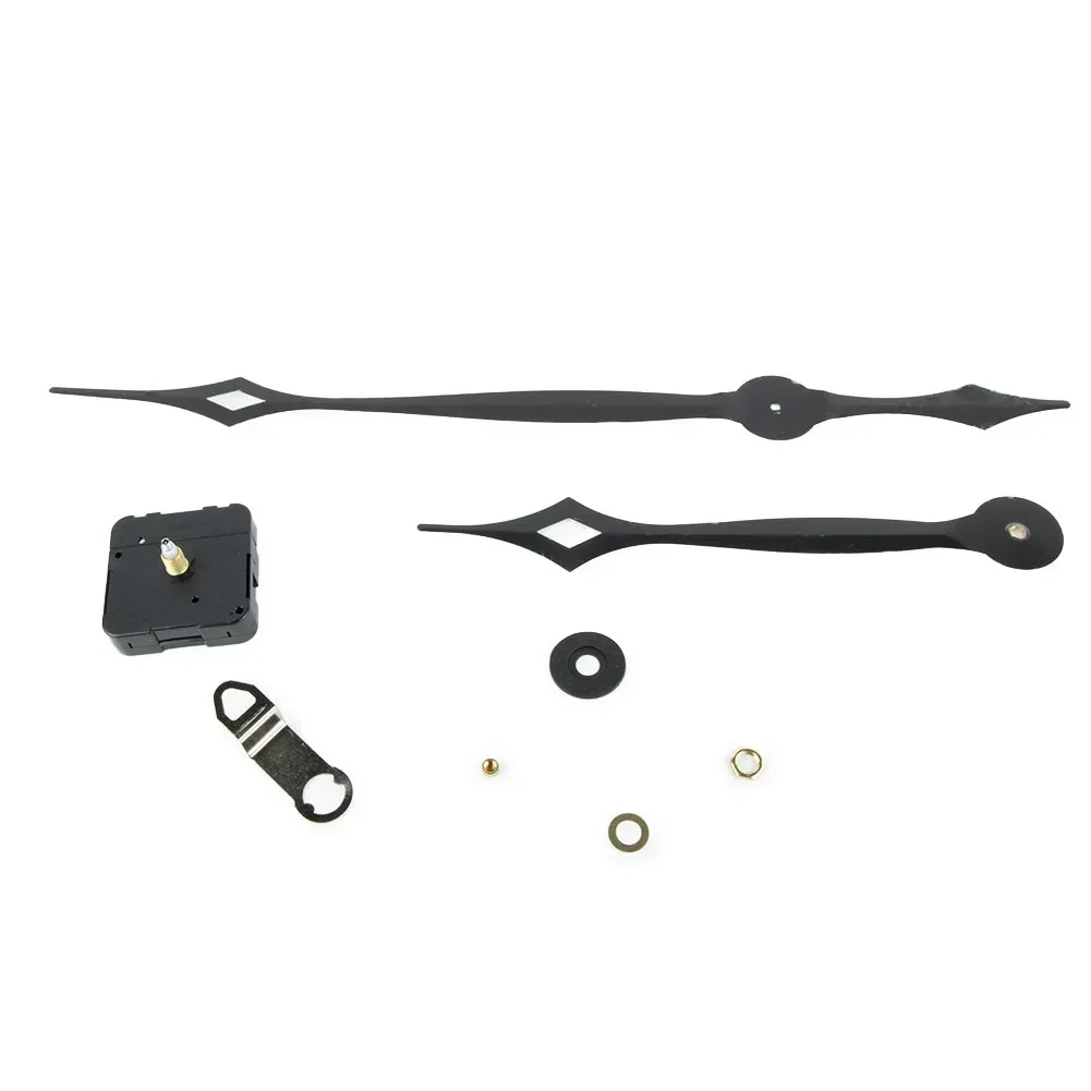 DIY High Torque Wall Quartz Clock Movement Motor Mechanism Kit Long Hands Repair Tool Parts Set Replacement Clock Accessories 4