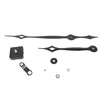 DIY High Torque Wall Quartz Clock Movement Motor Mechanism Kit Long Hands Repair Tool Parts Set Replacement Clock Accessories 4