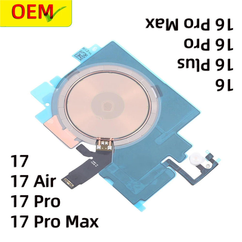 Enhanced Wireless Charging Flex Cable with NFC and Magnet Charger Panel