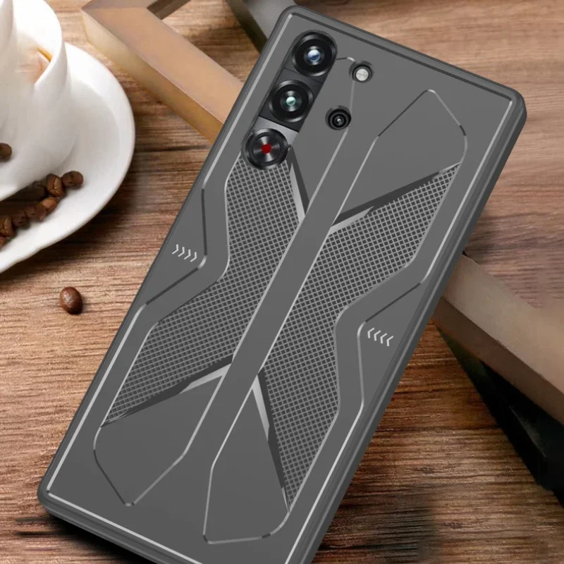 Shockproof Silicone Armor Matte Protective Back Cover