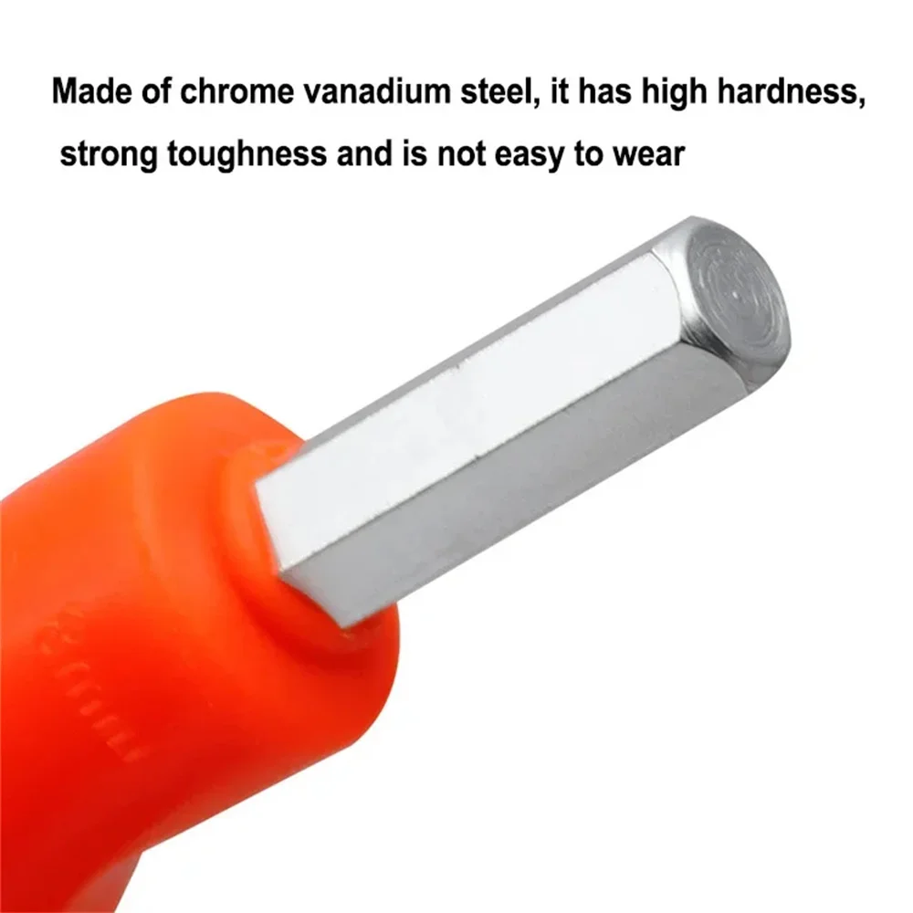 3 In 1 Trigeminal Hex Key Set 2.5/3/4 Hexagon Wrench Carbon Steel Hand Tools Bicycle Maintenance Tools 5
